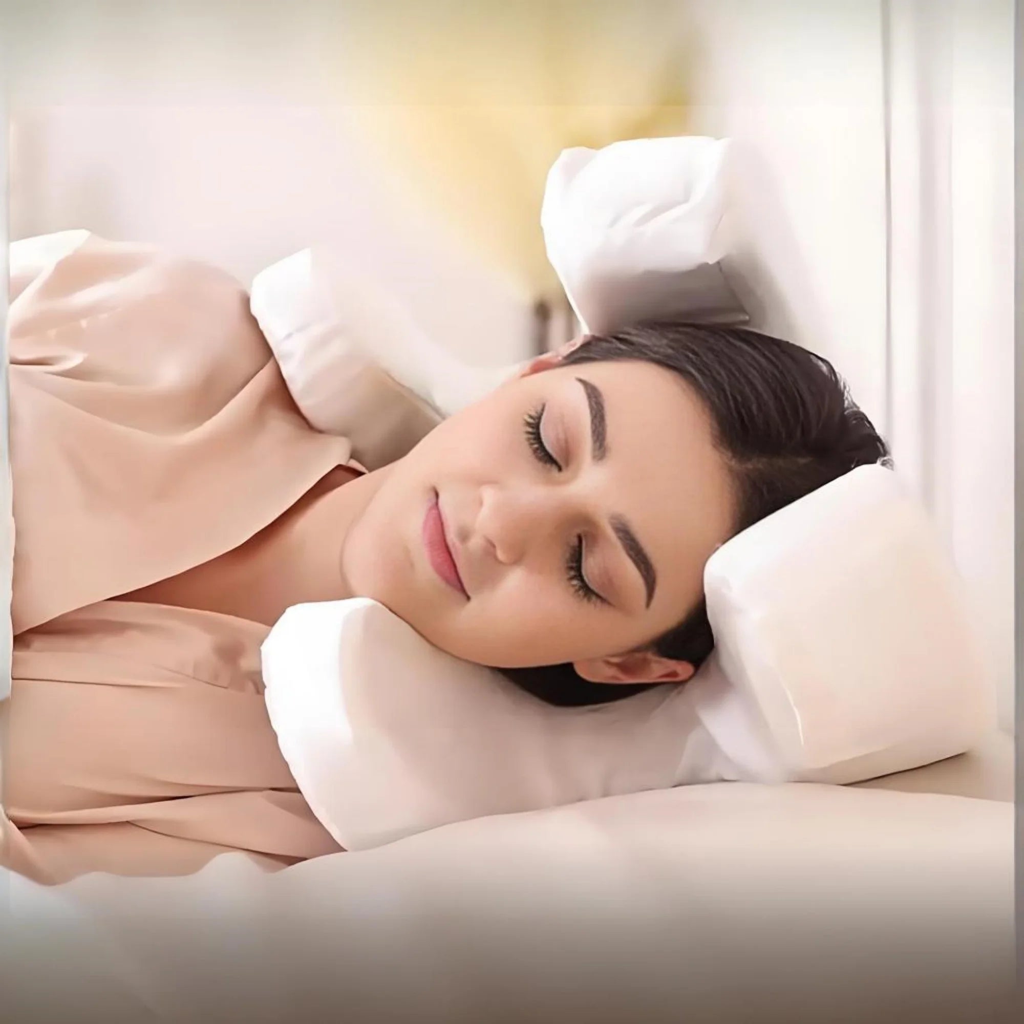 DreamAlign – Ergonomic Memory Foam Pillow for Side Sleepers