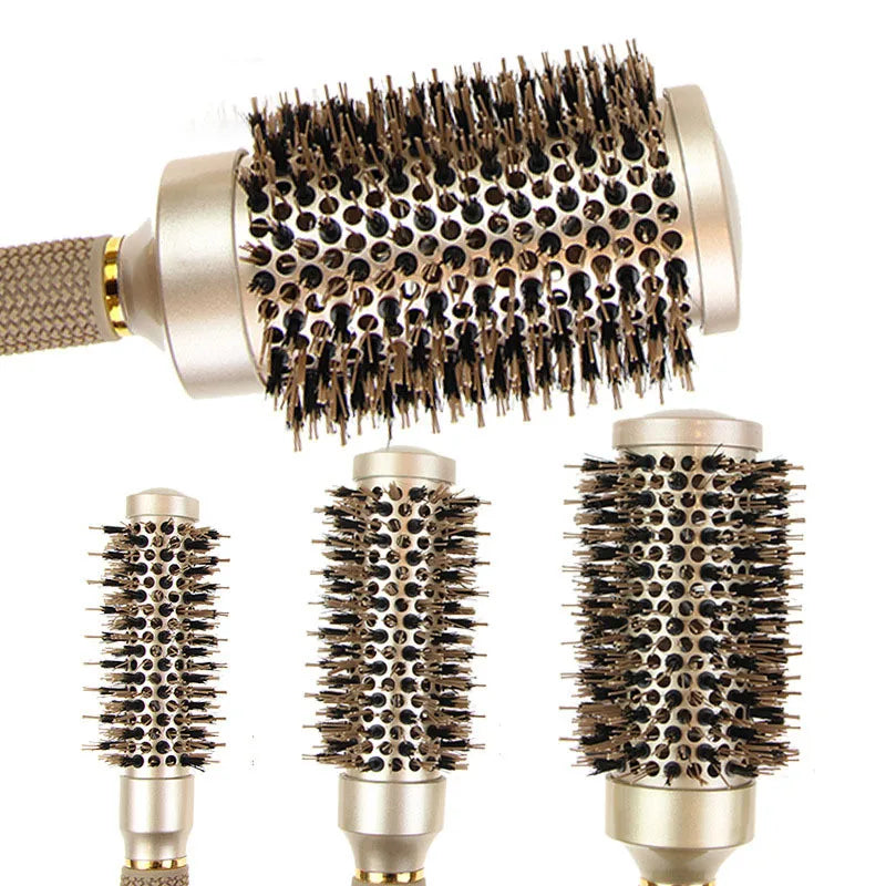 LuxeRoller – Ionic Hairbrush Set for Volume & Shine