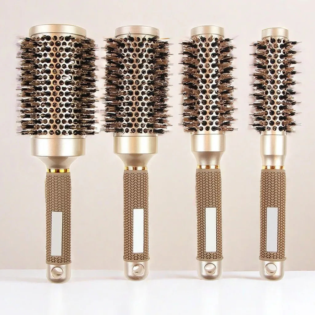 LuxeRoller – Ionic Hairbrush Set for Volume & Shine