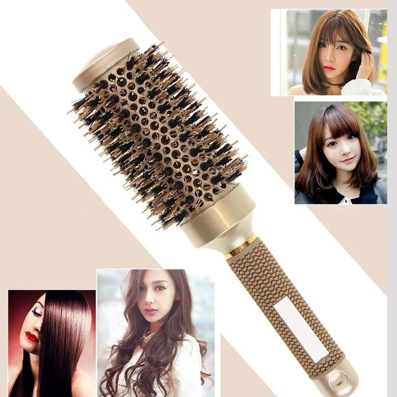 LuxeRoller – Ionic Hairbrush Set for Volume & Shine