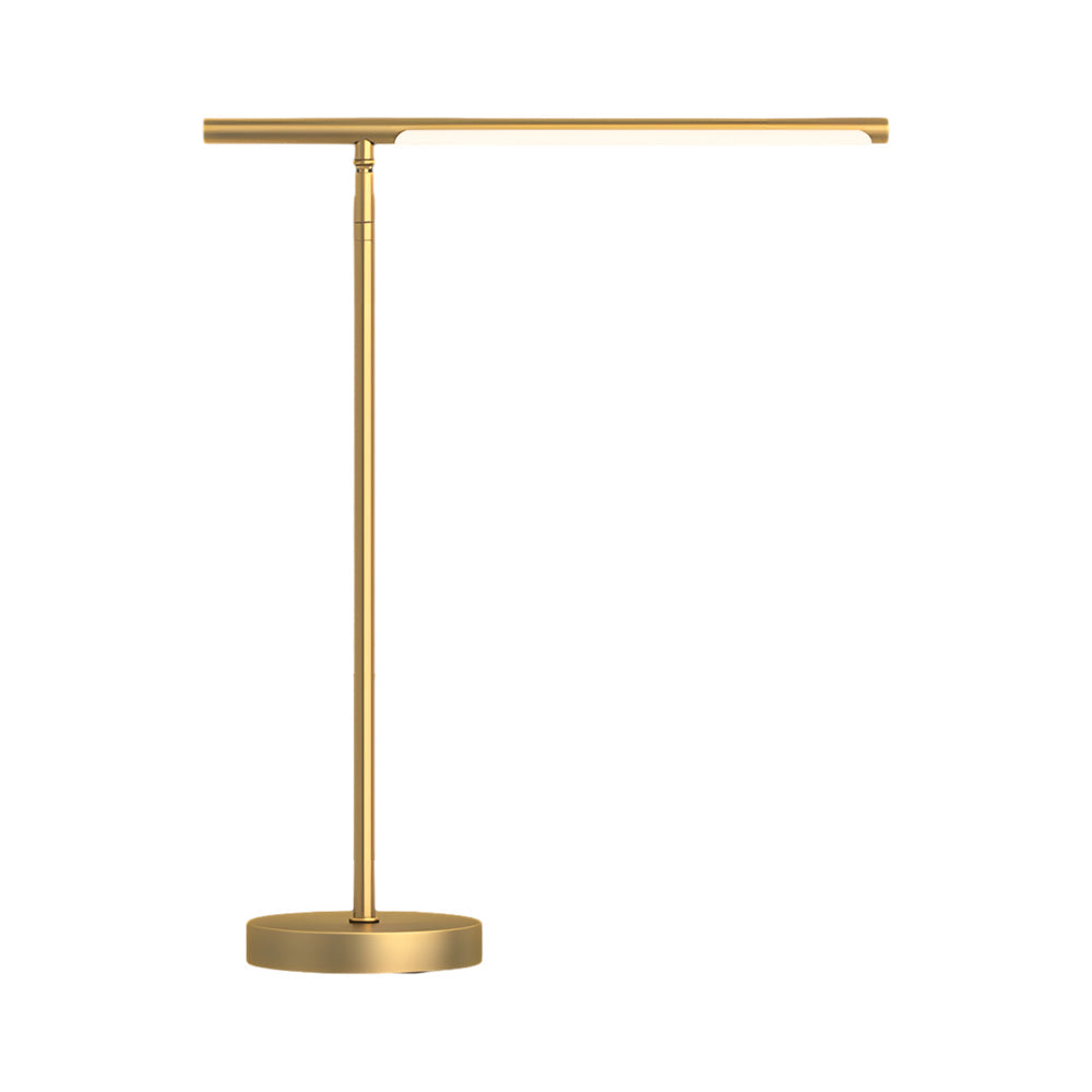 NovaBeam | Minimalist LED Desk Light with Elegant Brass Detailing
