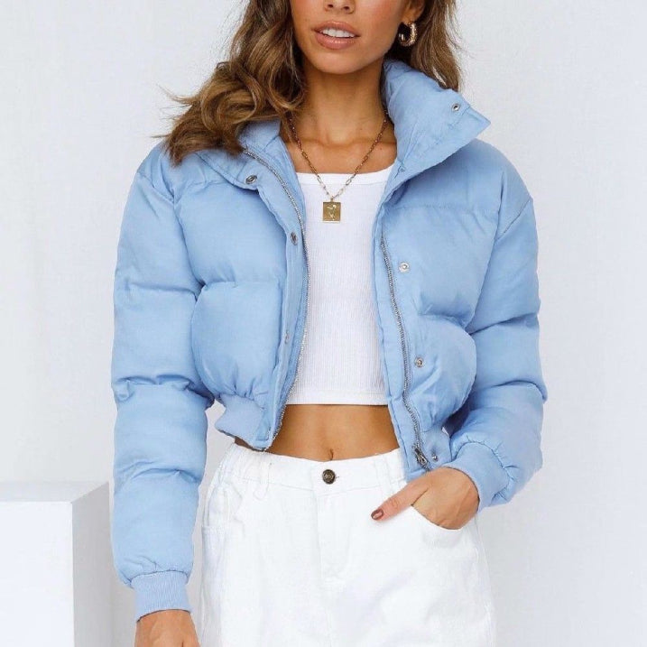 Brielle | Women’s Insulated Short Hooded Puffer Jacket for Cold Days