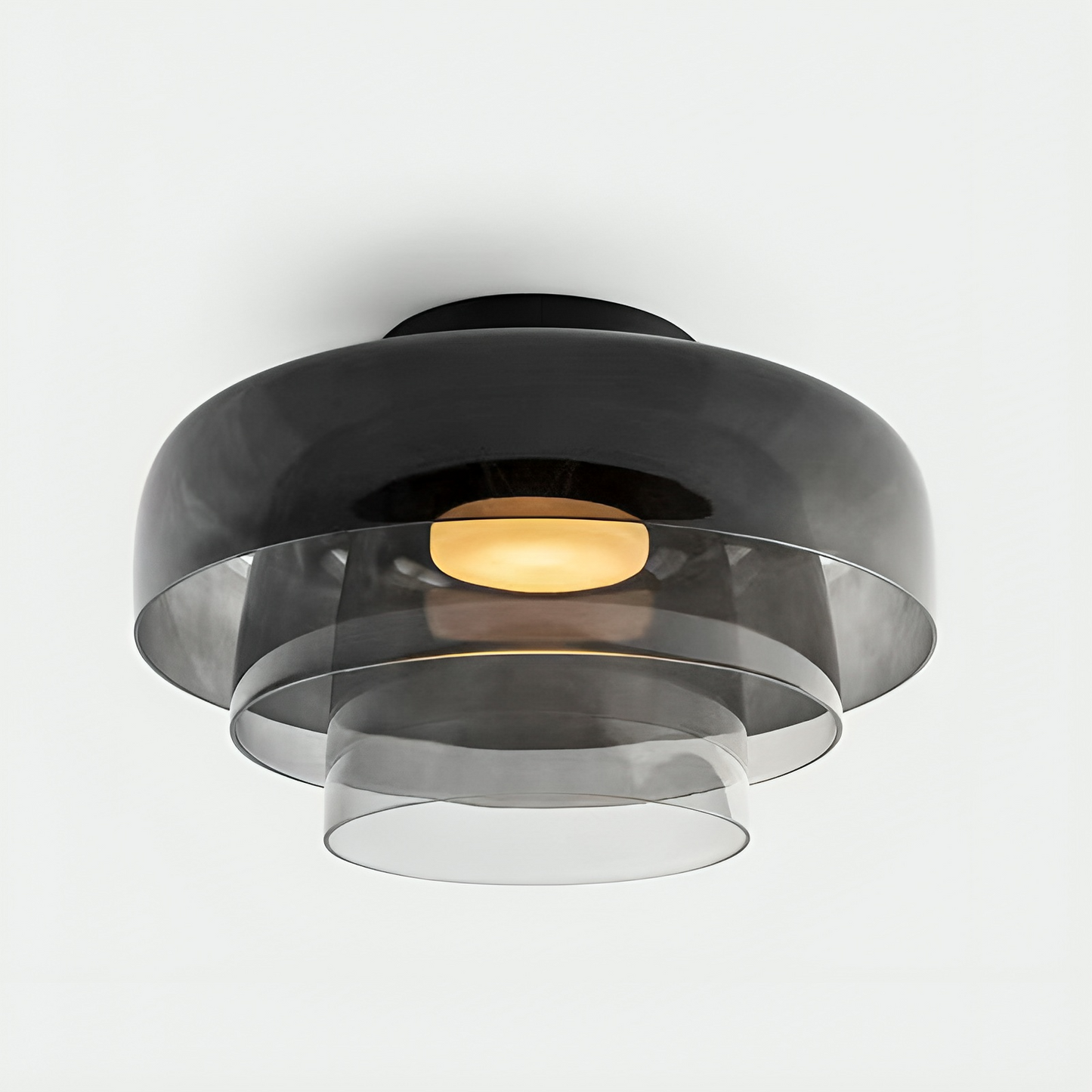 Brilora | Minimalist Scandinavian Bauhaus Glass Layered Pendant Lamp