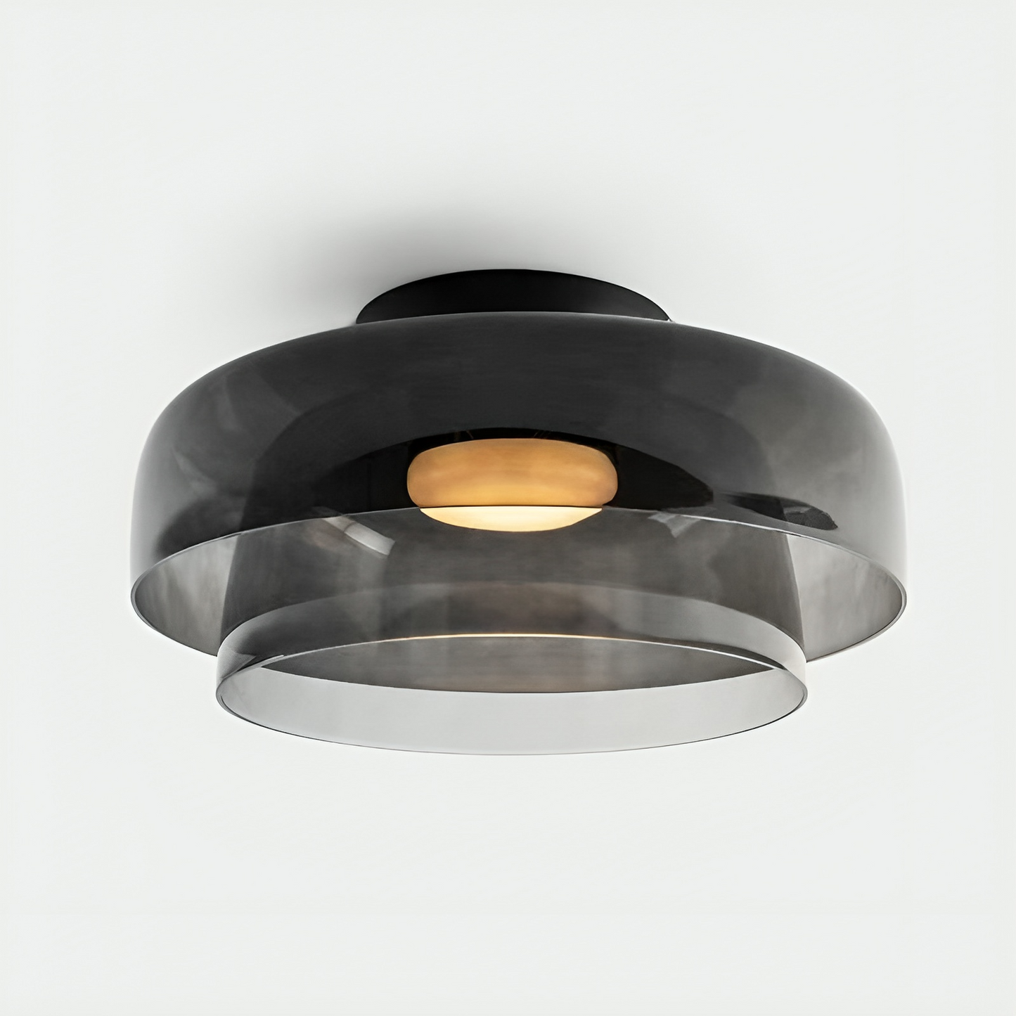 Brilora | Minimalist Scandinavian Bauhaus Glass Layered Pendant Lamp