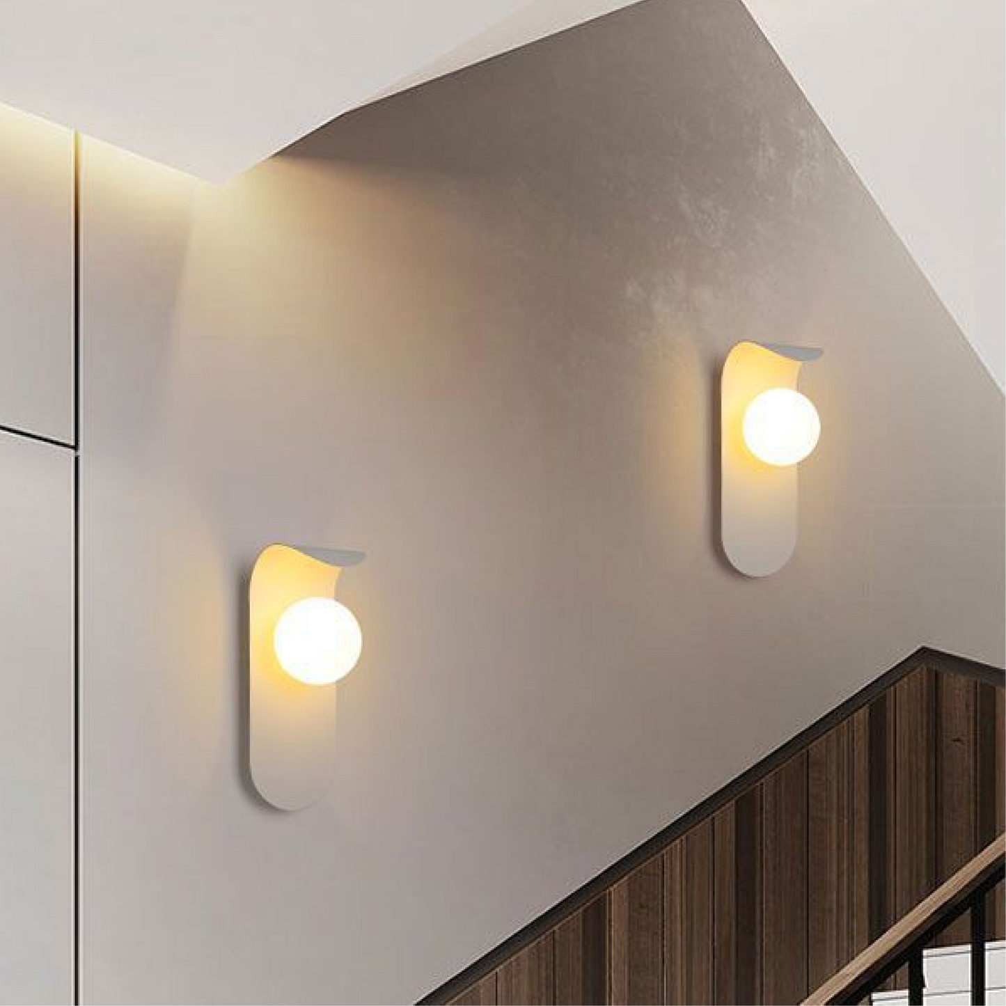 Brilune | Artistic Scandinavian-style Wall Lamp