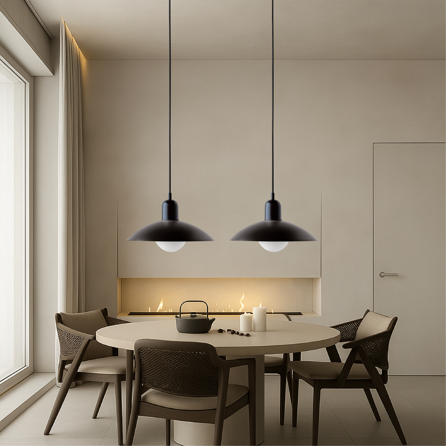 Brinor | Minimalist Macaron-Inspired Pendant Lamp