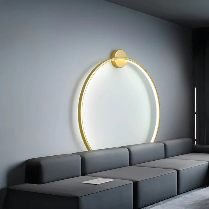 Brivian | Modern Ring Wall Lamp for Elegant Interior Spaces