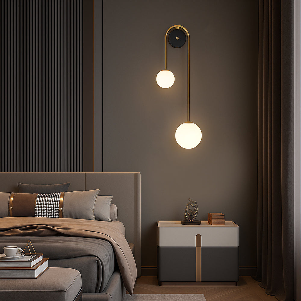 Brivra | Modern Arch Wall Lamp for Elegant Interiors