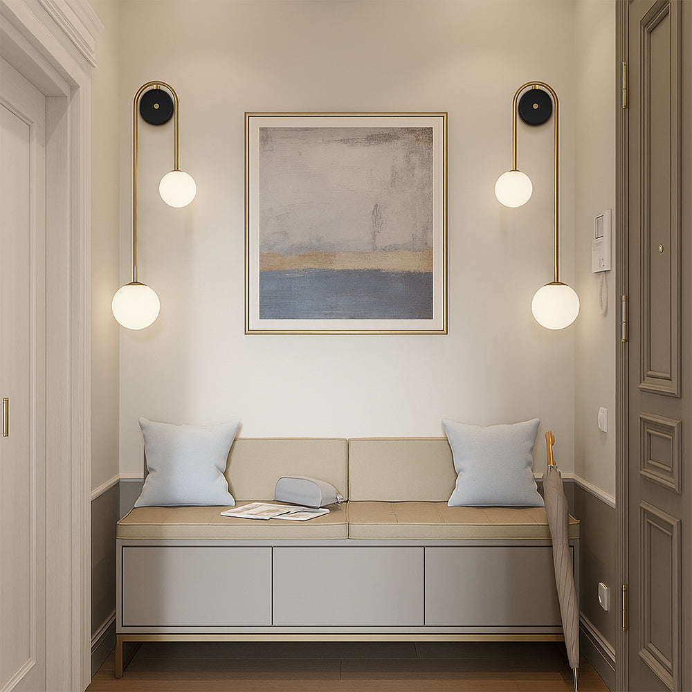 Brivra | Modern Arch Wall Lamp for Elegant Interiors
