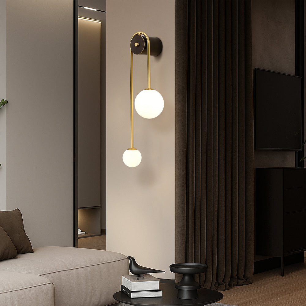 Brivra | Modern Arch Wall Lamp for Elegant Interiors