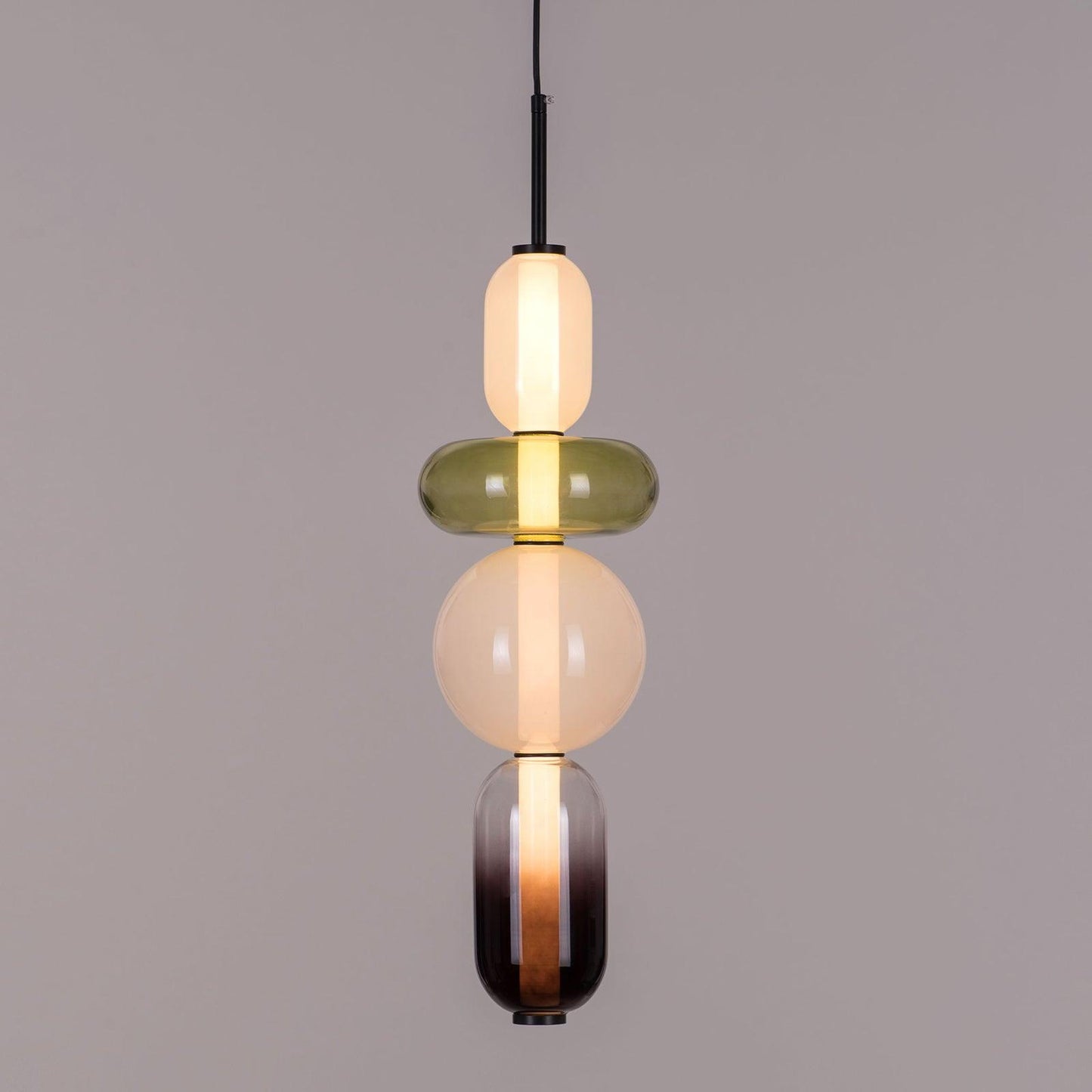 LumiClear – Elegant Glass Pendant with Transparent Brilliance
