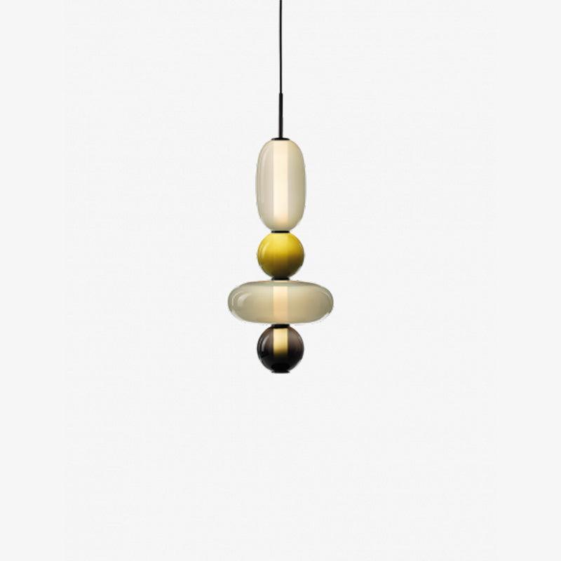 LumiClear – Elegant Glass Pendant with Transparent Brilliance