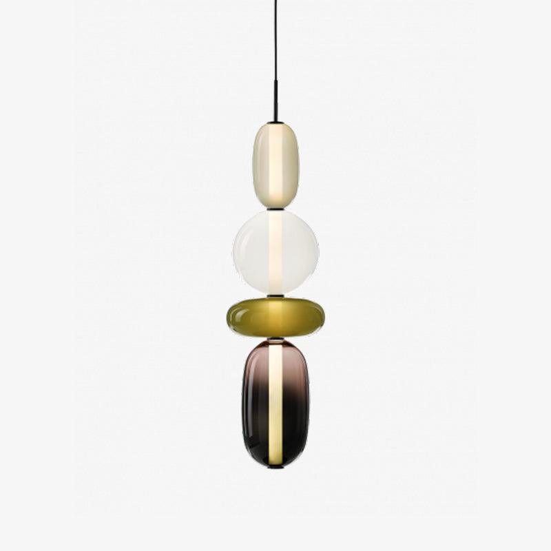 LumiClear – Elegant Glass Pendant with Transparent Brilliance