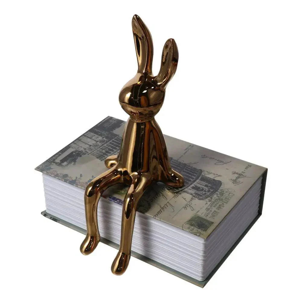 PoshBunny Decor – A stylish rabbit ornament for a chic and polished home decor.