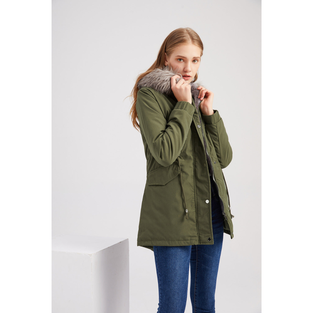 Caira | Women's Classic Hooded Parka Winter Jacket