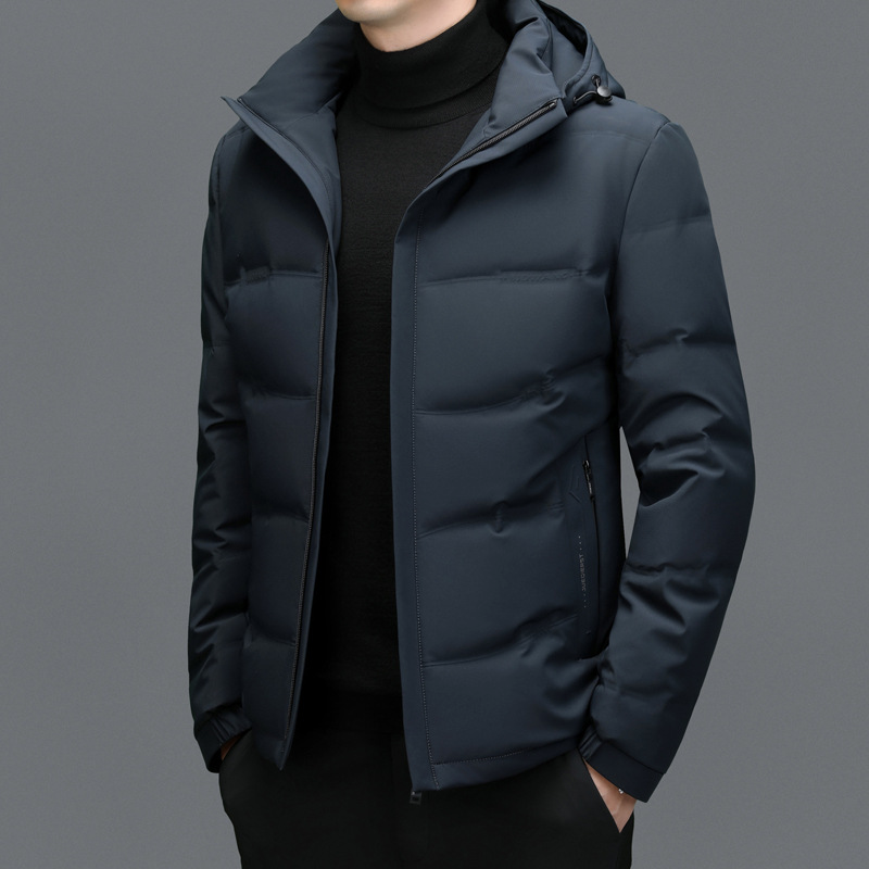 Caleb | Classic Men’s Winter Puffer Jacket — Lightweight and Warm