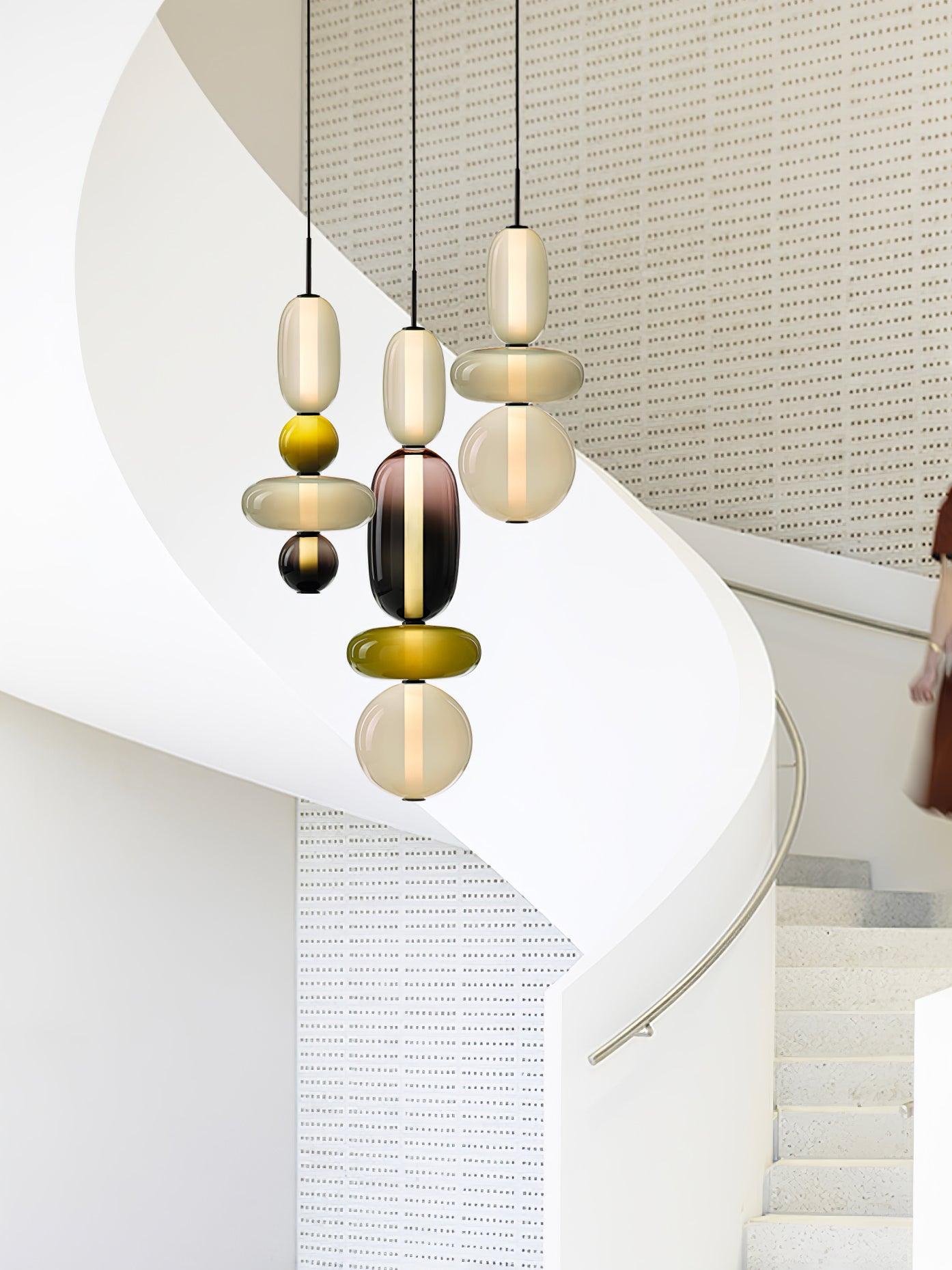 LumiClear – Elegant Glass Pendant with Transparent Brilliance