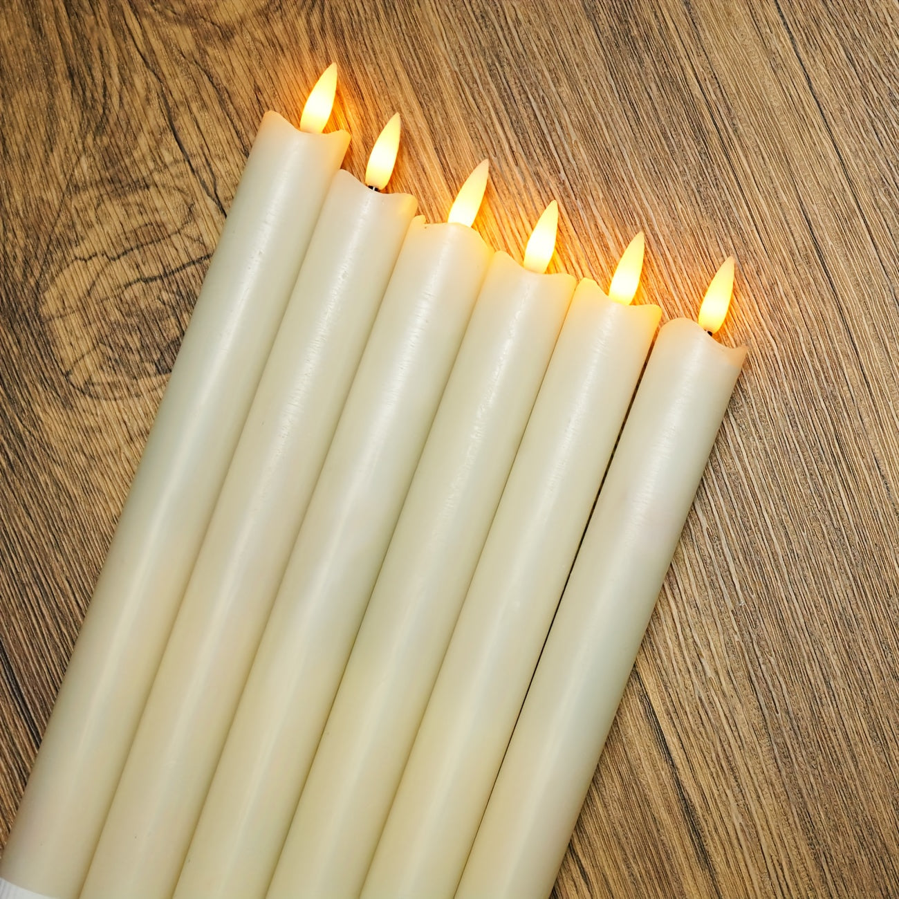 LumiCandle – Remote-Controlled LED Taper Candle Set for Stylish Events