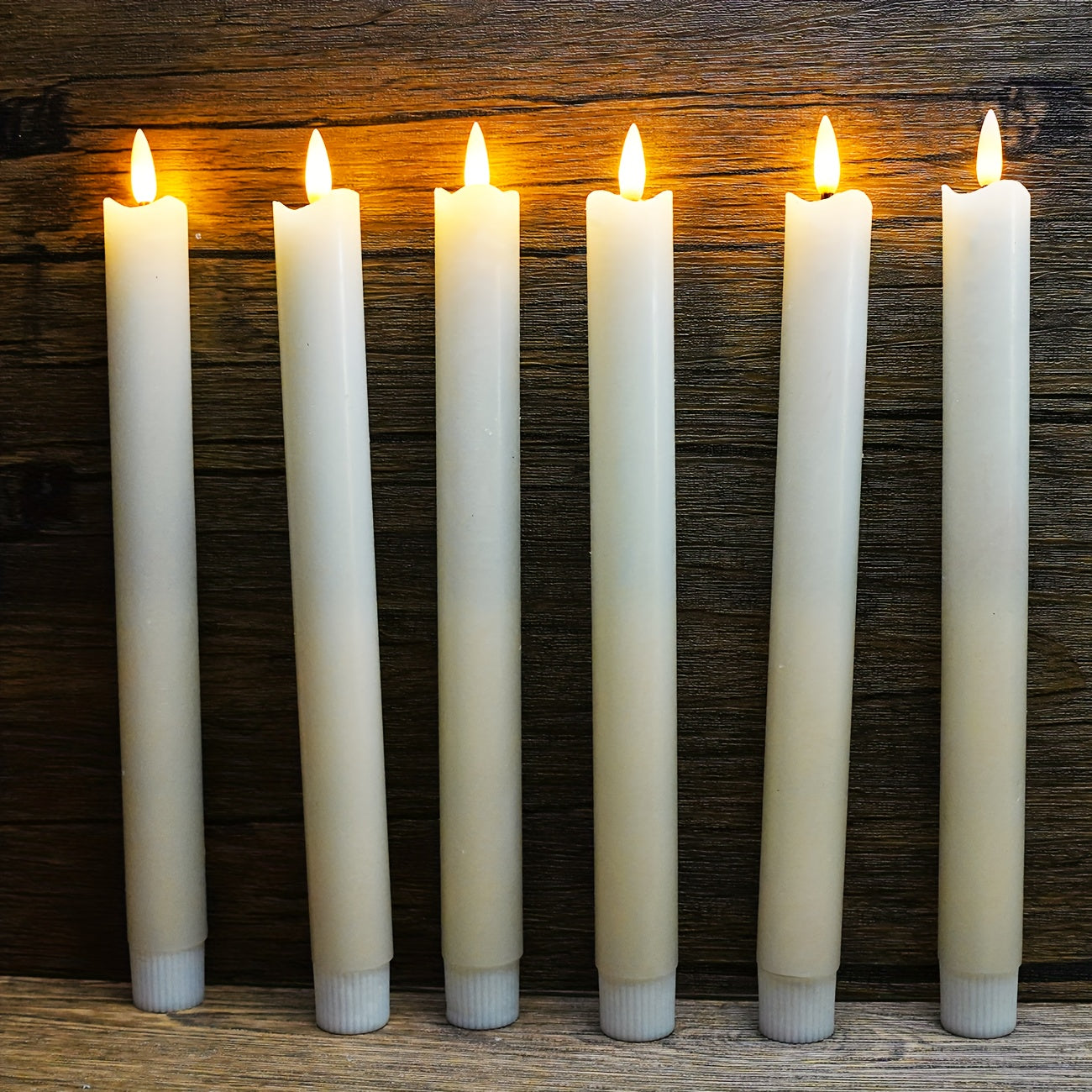 LumiCandle – Remote-Controlled LED Taper Candle Set for Stylish Events