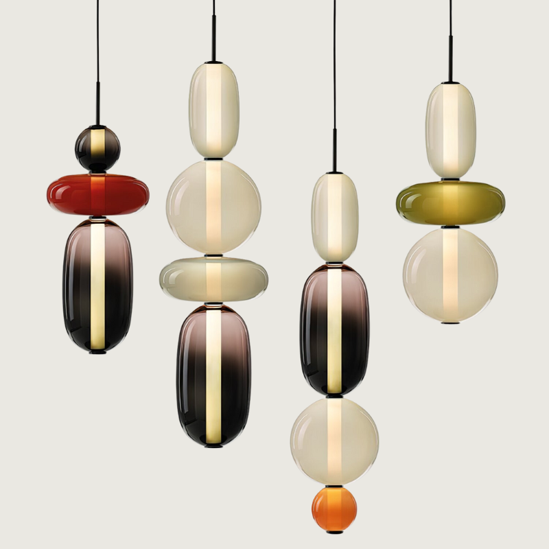 CandyLume – Vibrant LED Glass Pendant Light