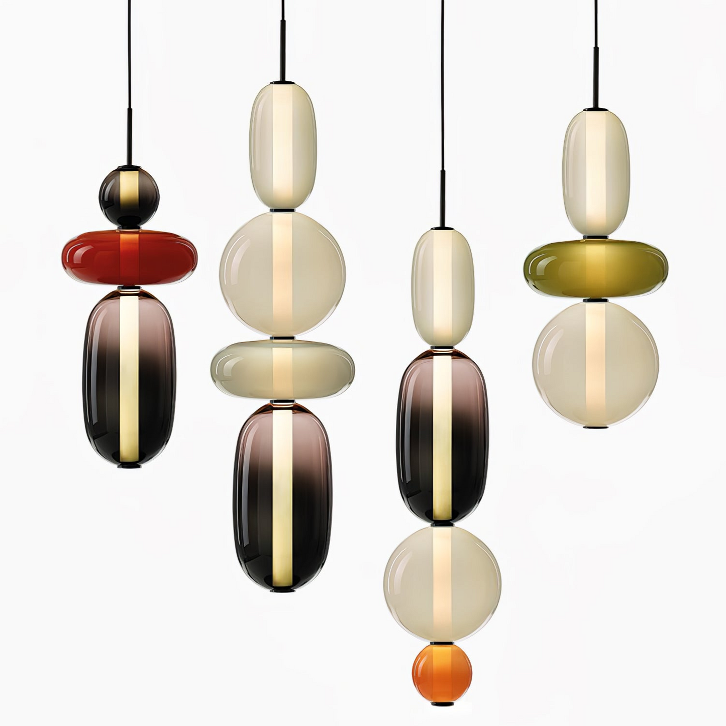 CandyLume – Vibrant LED Glass Pendant Light