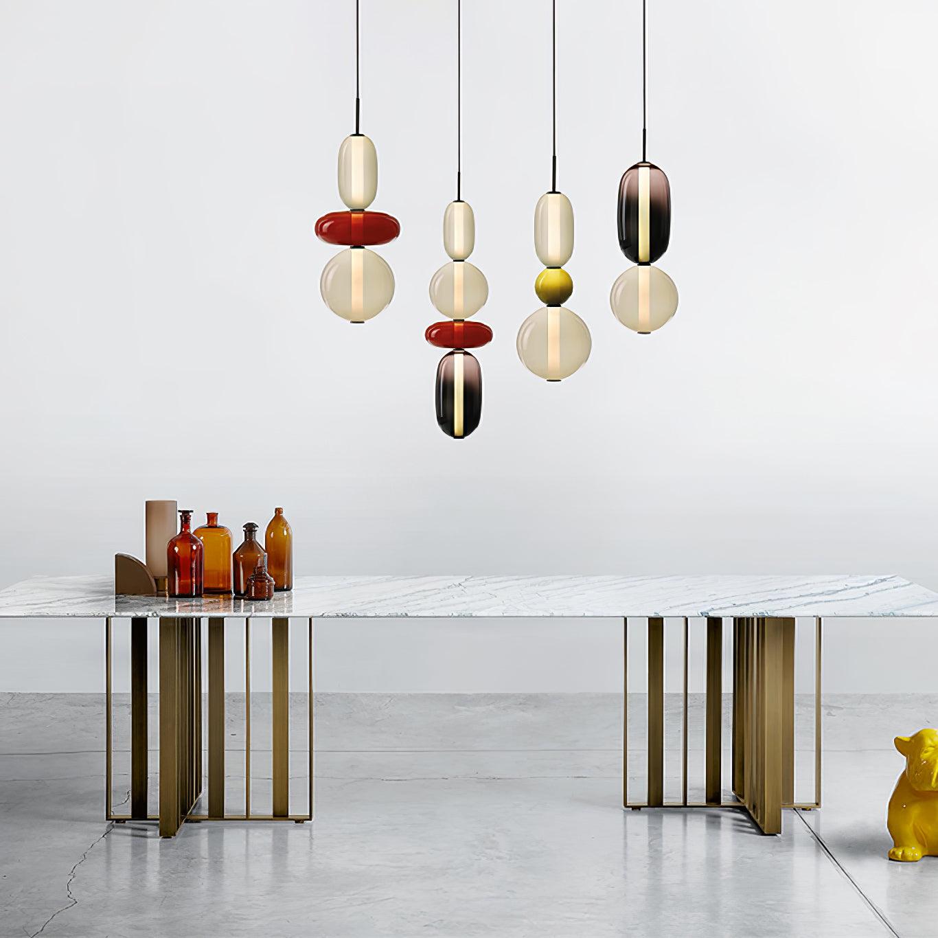 CandyLume – Vibrant LED Glass Pendant Light