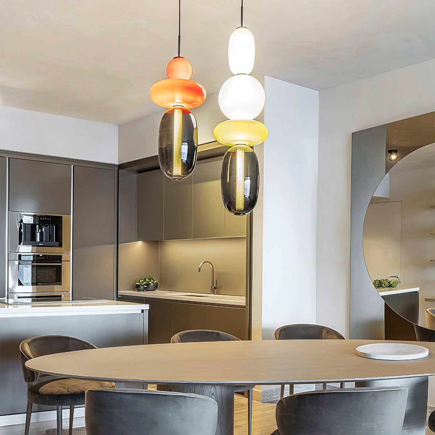 CandyLume – Vibrant LED Glass Pendant Light