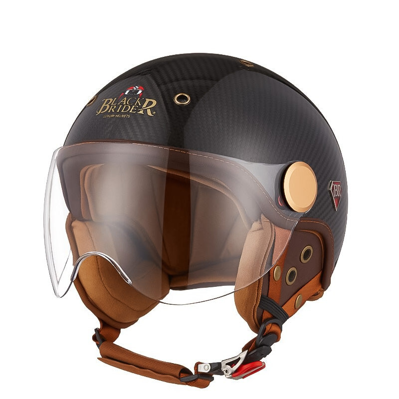Carbon Fiber Motorcycle Helmet Lightweight Durable CE Certified