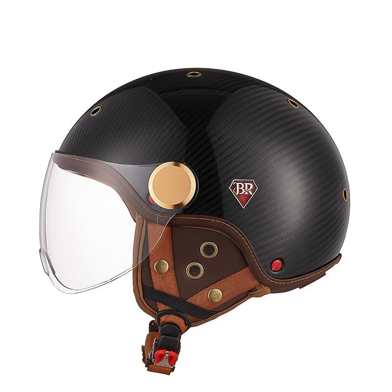 Carbon Fiber Motorcycle Helmet Lightweight Durable CE Certified