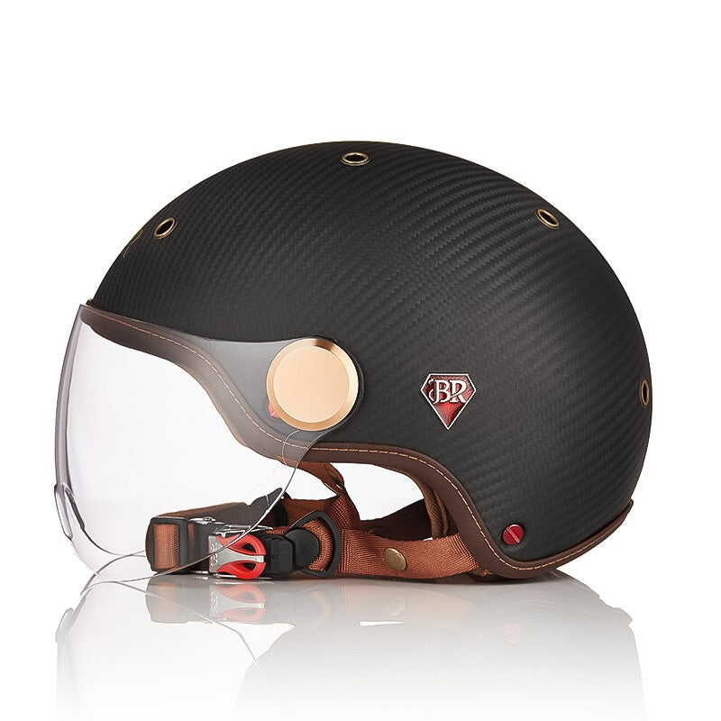Carbon Fiber Motorcycle Helmet Lightweight Durable CE Certified