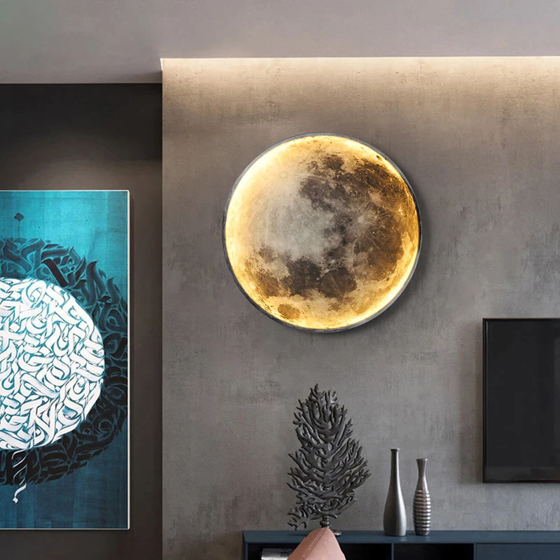 LunarAura – Rechargeable 3D Printed Moon Night Light