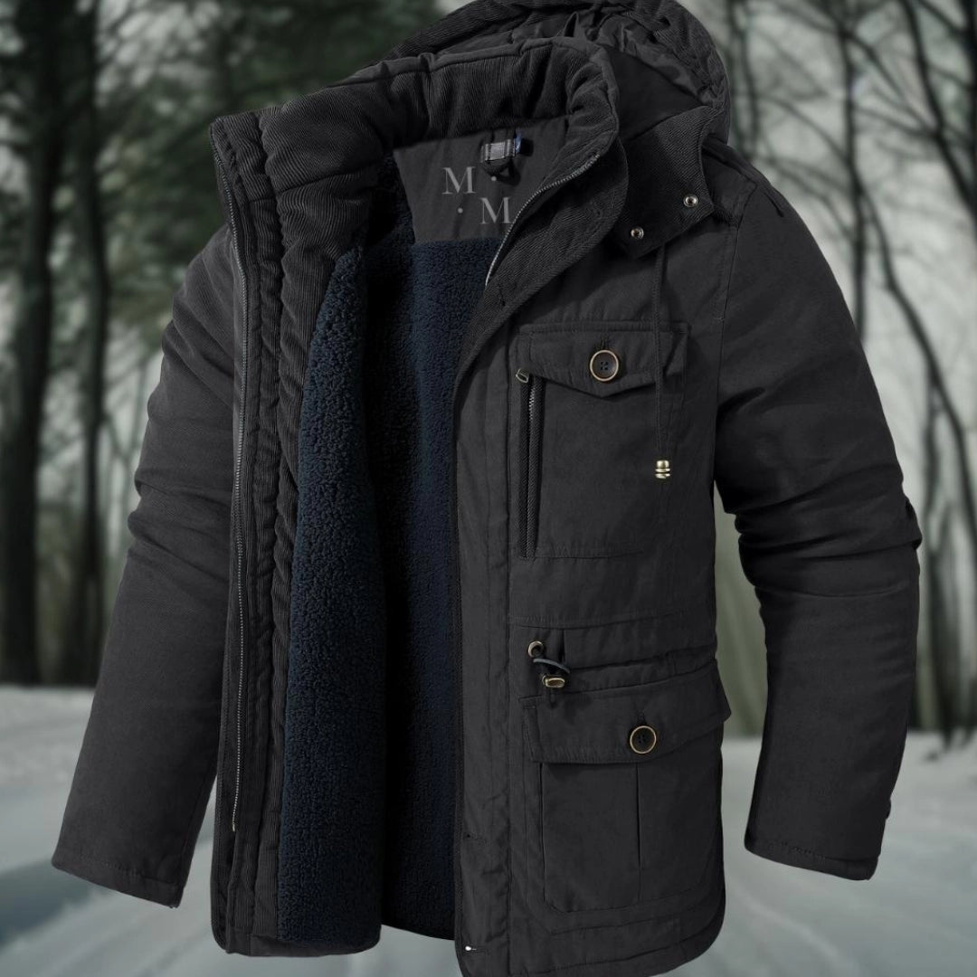 Soren | Insulated Sherpa Lined Parka Jacket for Men