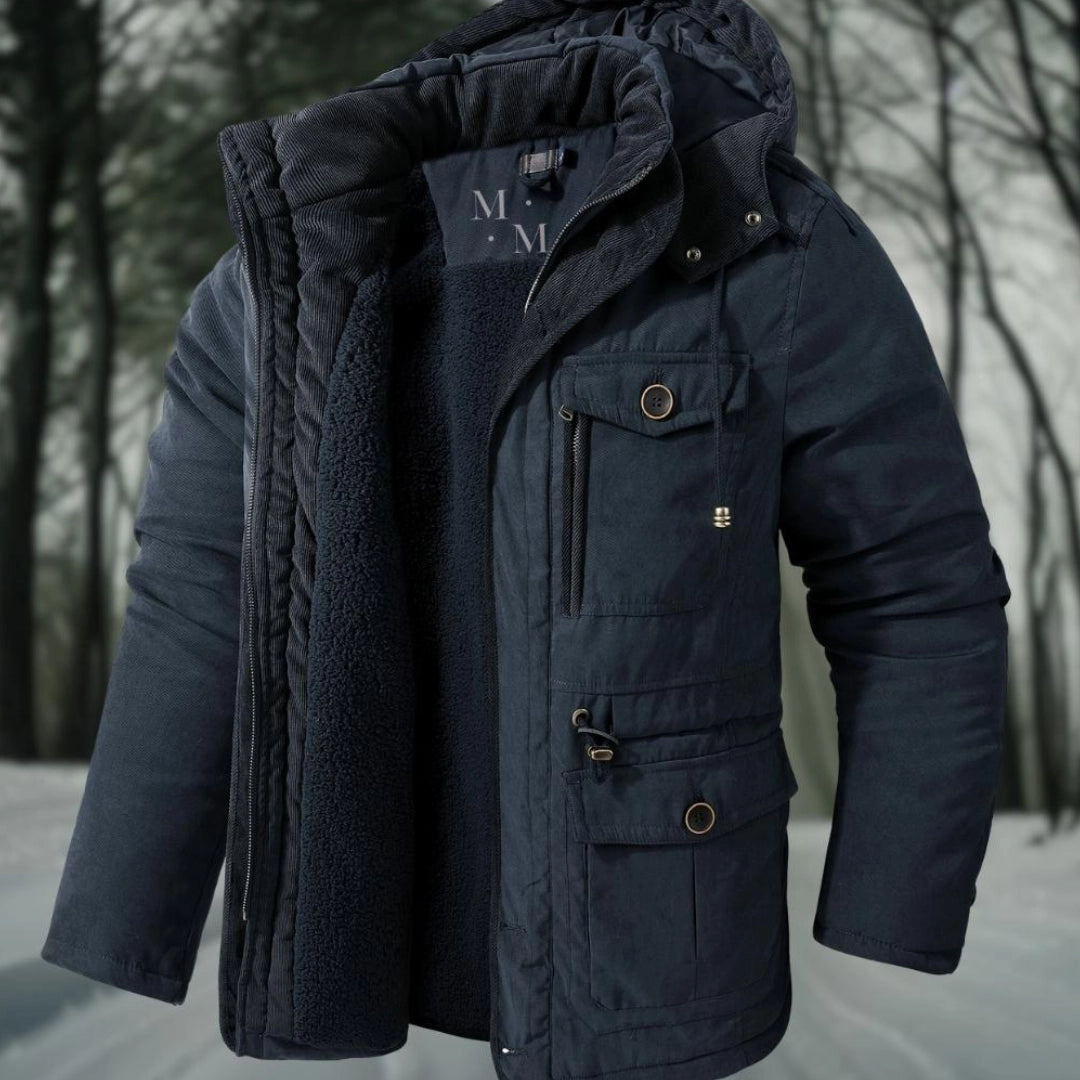 Soren | Insulated Sherpa Lined Parka Jacket for Men