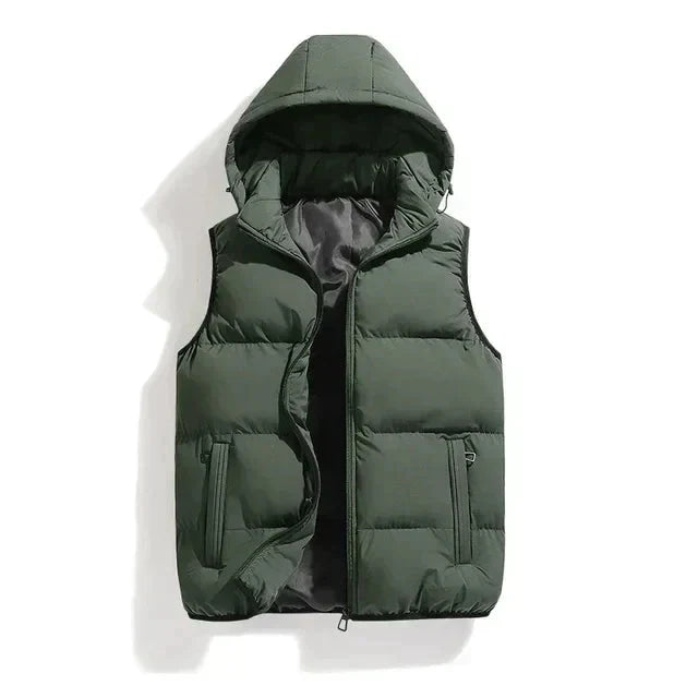 Xavier | Insulated Sleeveless Winter Jacket for Men