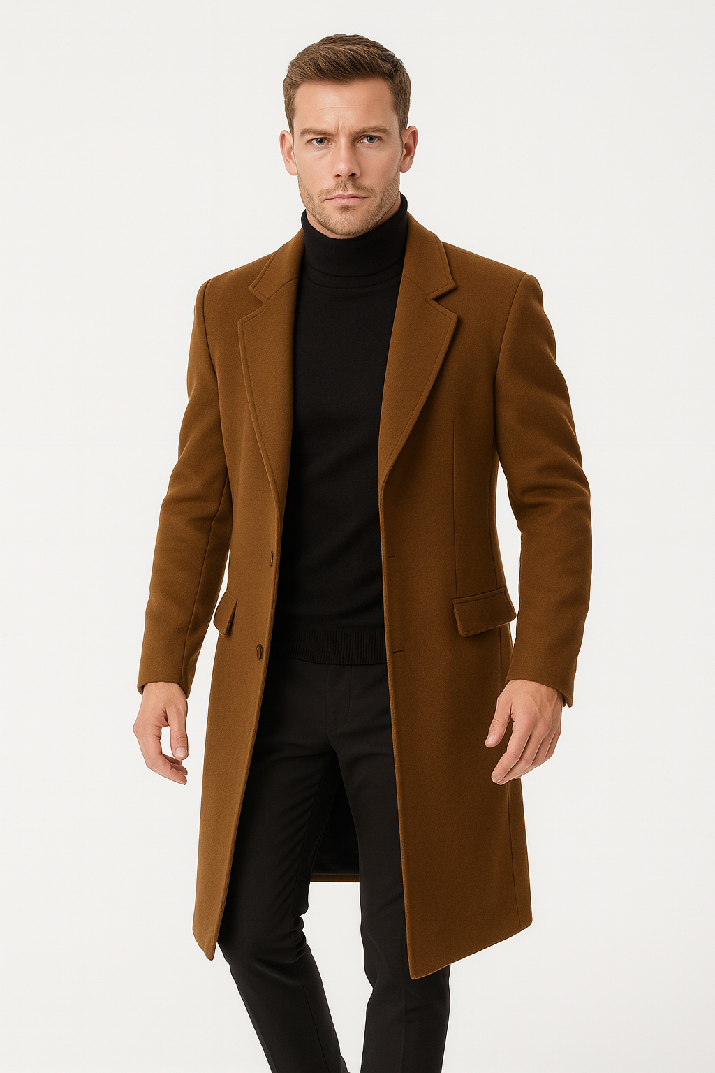 Ashbourne | Tailored Wool Coat with Classic Sophistication