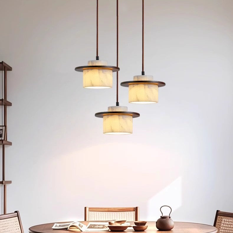ChromaLux | Modern Alab Marble Pendant Lamp