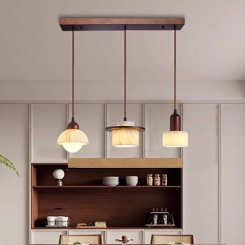 ChromaLux | Modern Alab Marble Pendant Lamp