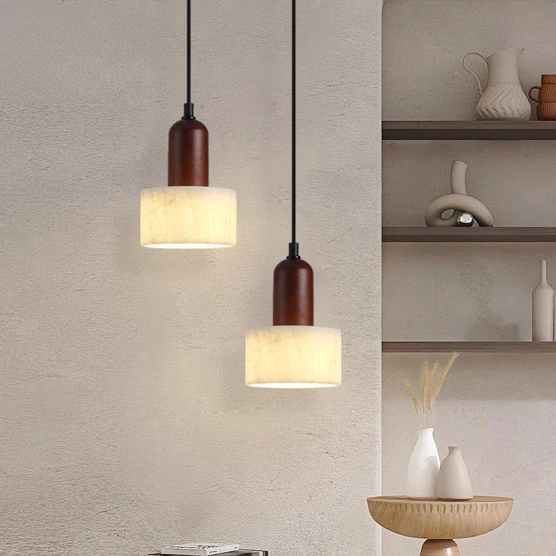 ChromaLux | Modern Alab Marble Pendant Lamp