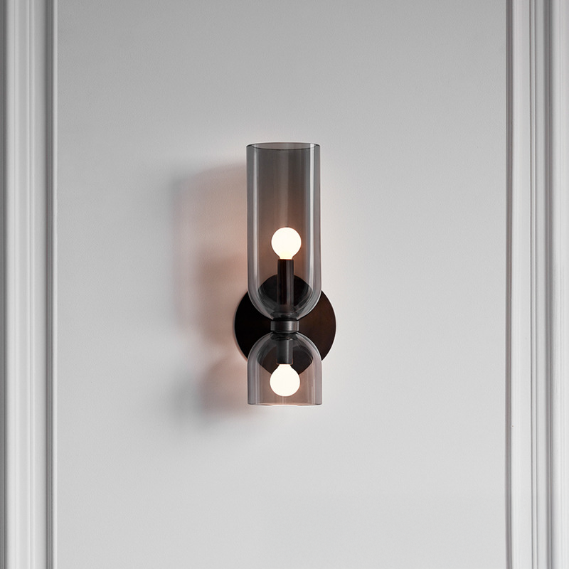 Clarva | Sculptural Glass Wall Lamp for Modern Interiors