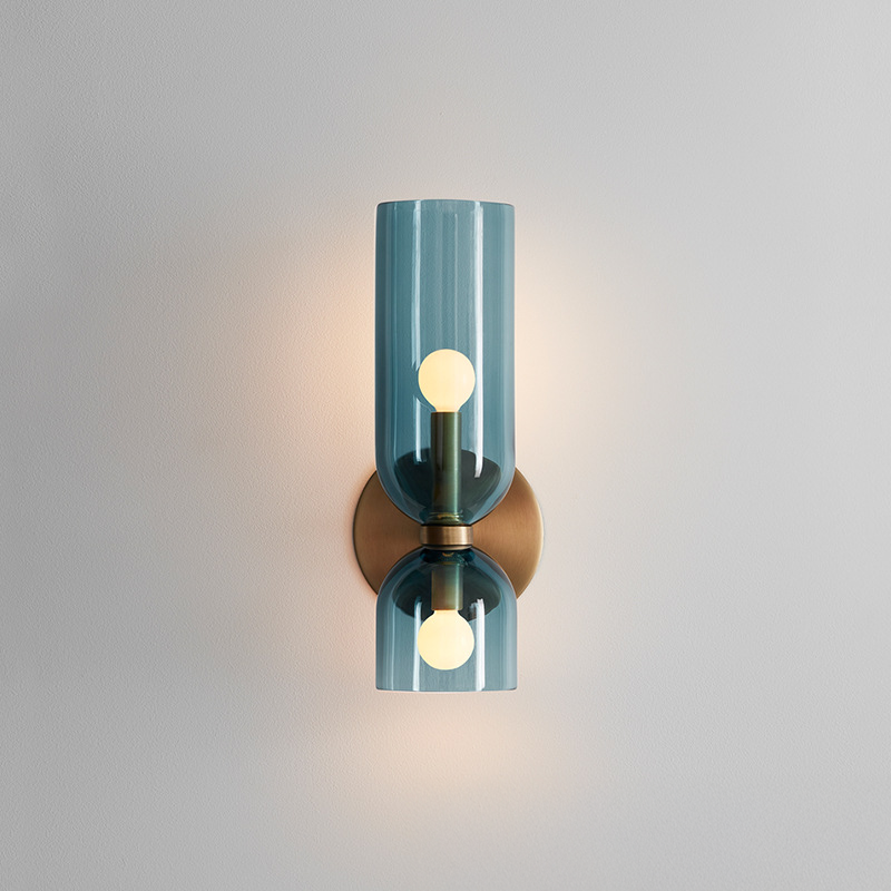 Clarva | Sculptural Glass Wall Lamp for Modern Interiors