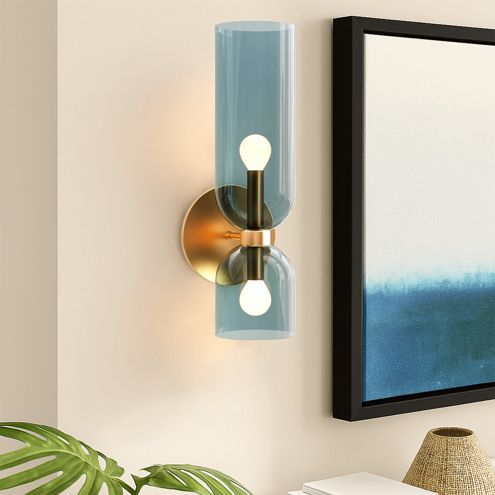 Clarva | Sculptural Glass Wall Lamp for Modern Interiors