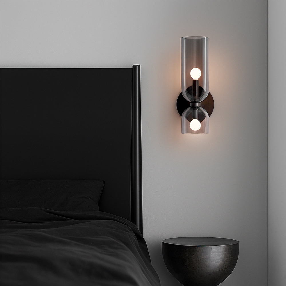 Clarva | Sculptural Glass Wall Lamp for Modern Interiors