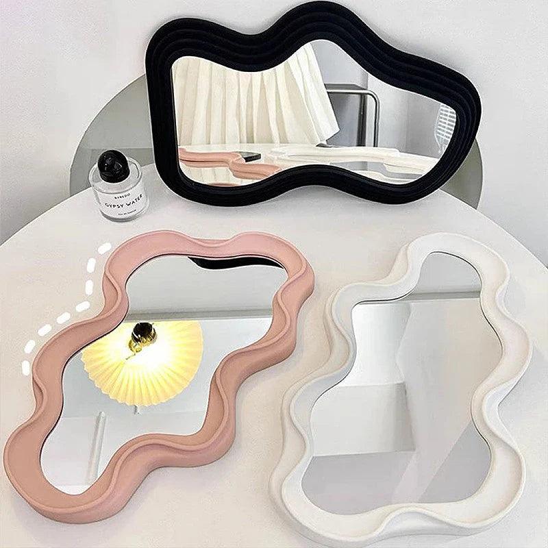 SkyGaze – Whimsical Cloud Mirror for Bedrooms & Playrooms