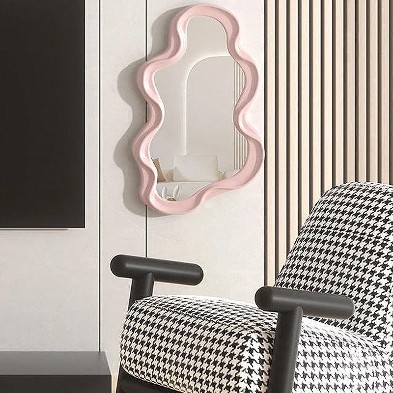 SkyGaze – Whimsical Cloud Mirror for Bedrooms & Playrooms