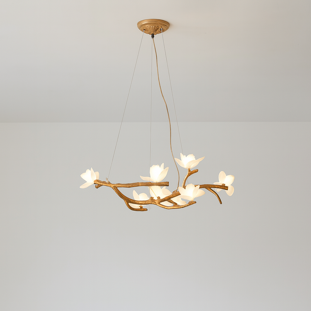 CloverStem | Tree Branch Chandelier for Modern Simplicity