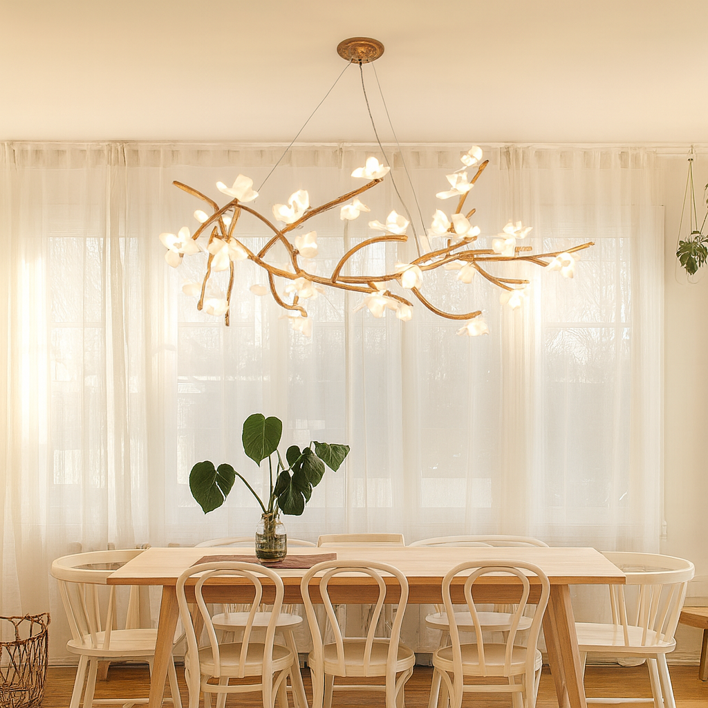 CloverStem | Tree Branch Chandelier for Modern Simplicity