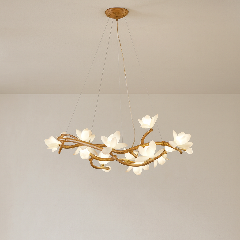 CloverStem | Tree Branch Chandelier for Modern Simplicity