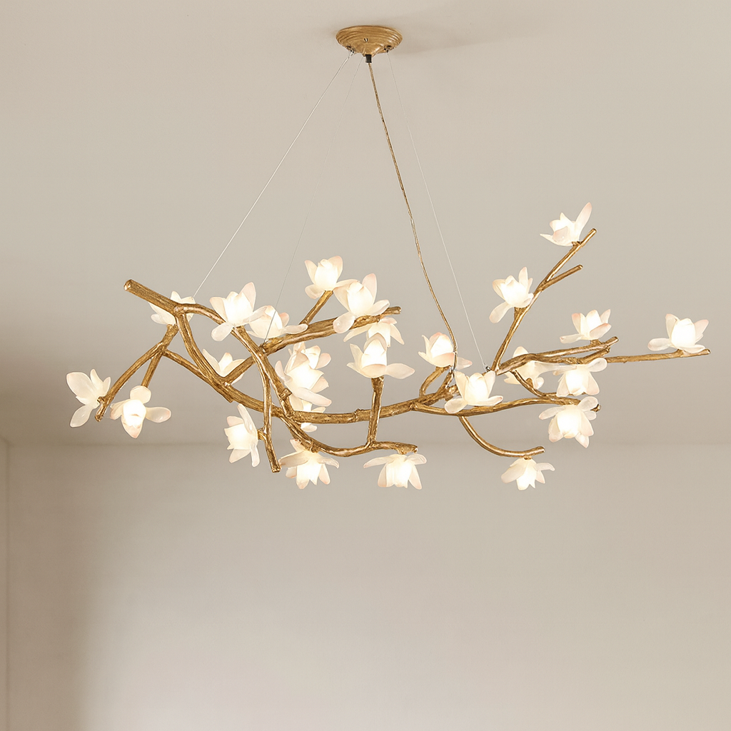 CloverStem | Tree Branch Chandelier for Modern Simplicity
