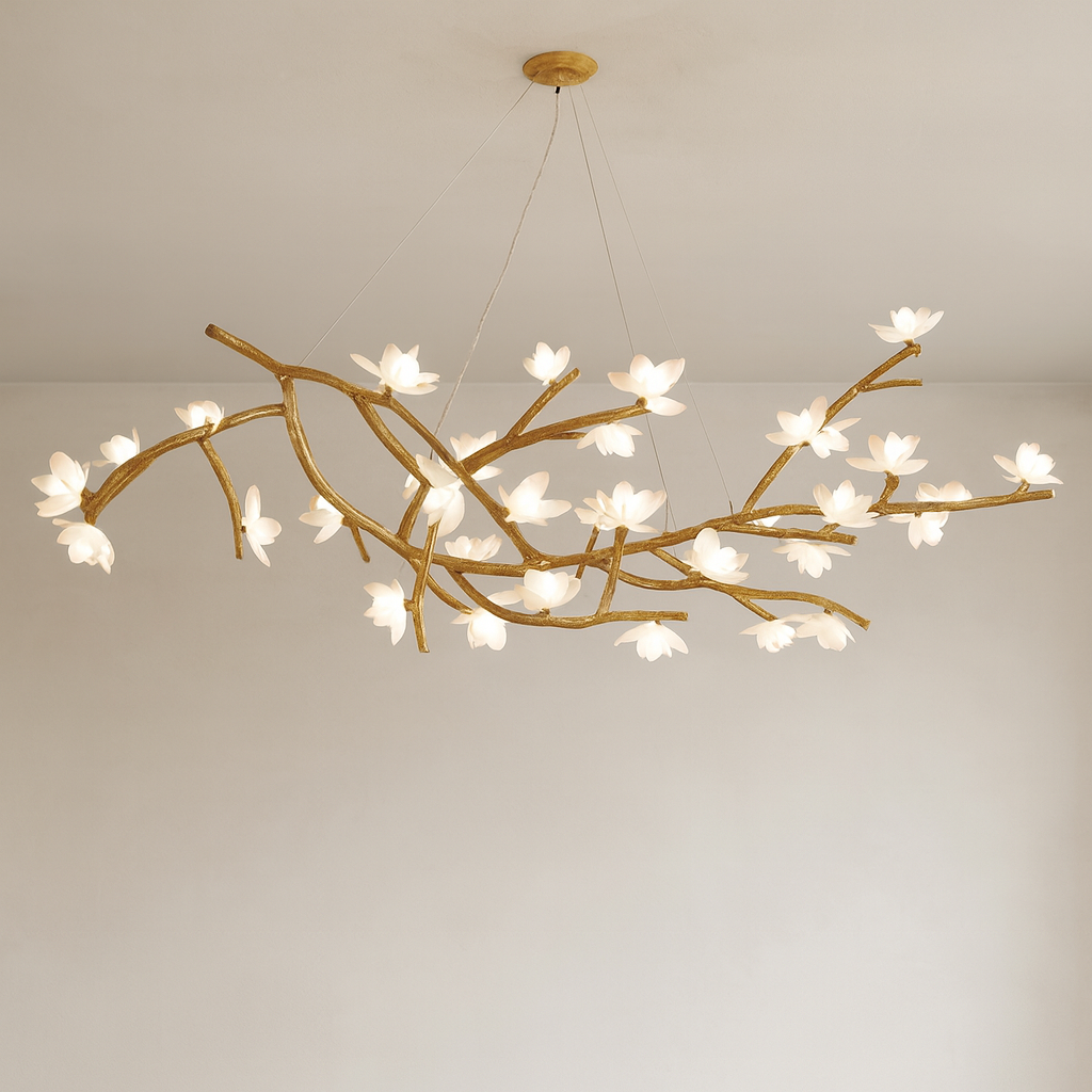 CloverStem | Tree Branch Chandelier for Modern Simplicity