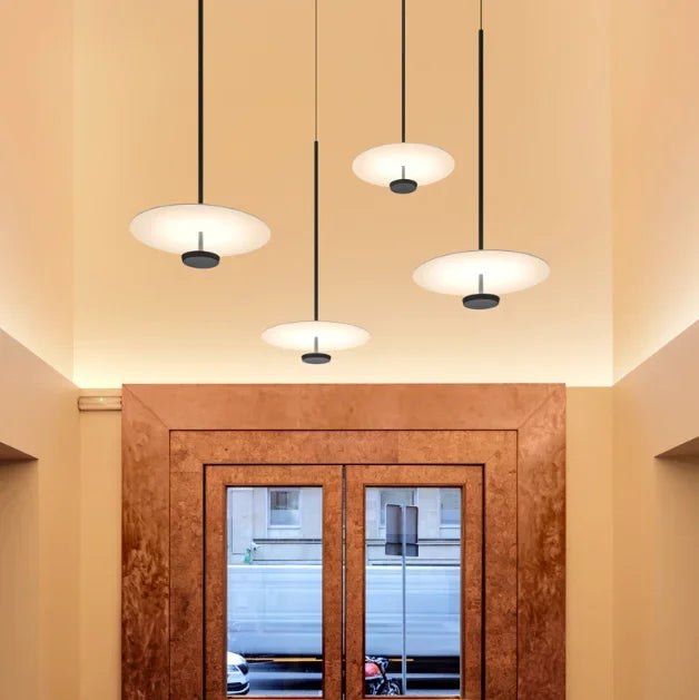 LumaArc – Contemporary Ring Ceiling Lamp for Dining Rooms & Modern Interiors